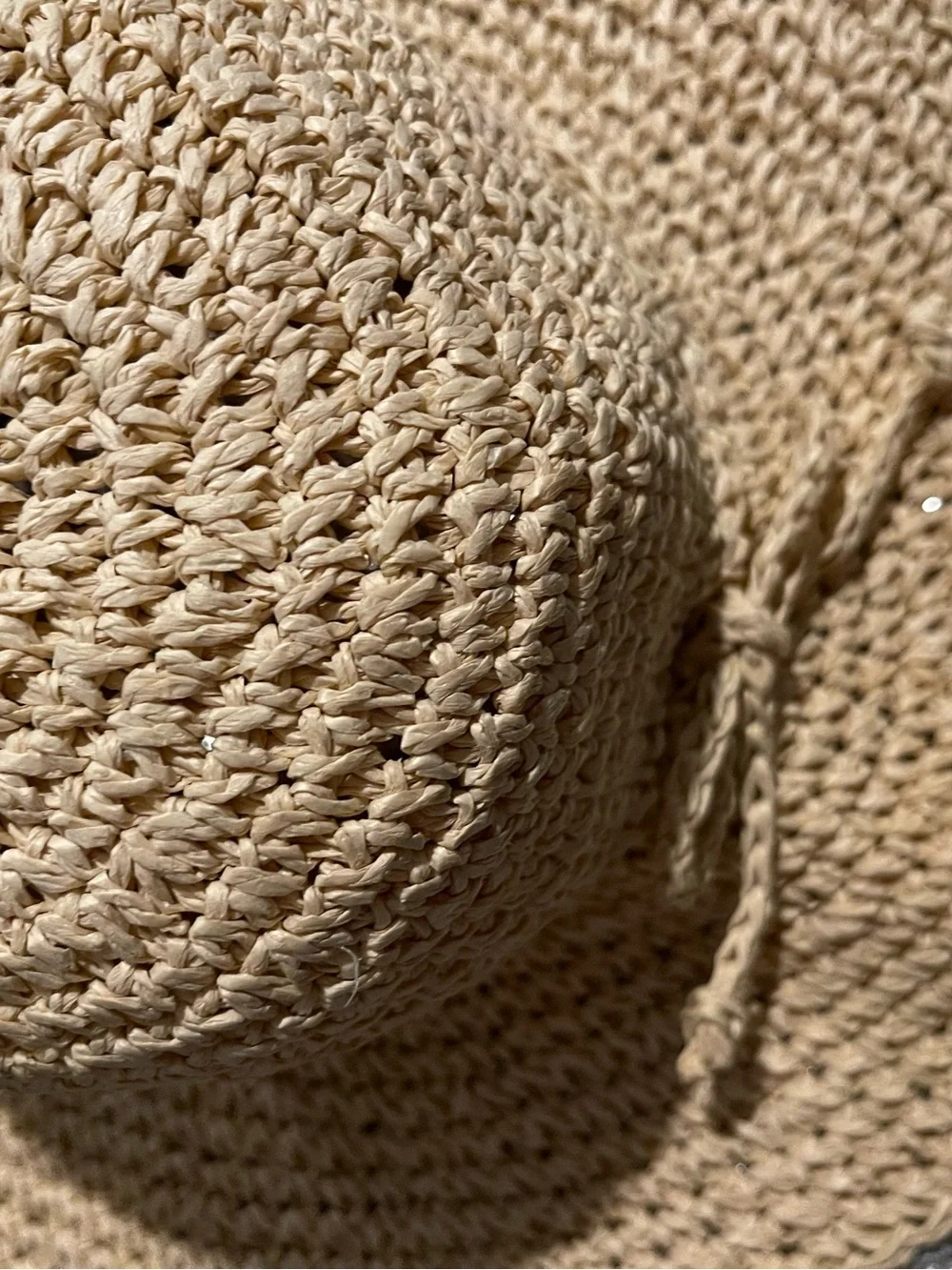 Woven Straw Sun Hat - Natural baby gap